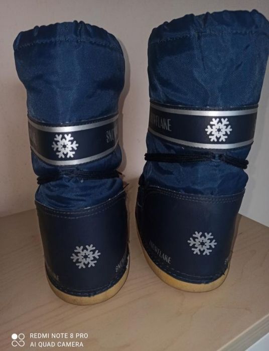 Дуже теплі зимові черевики р.32-34 (21,5см)