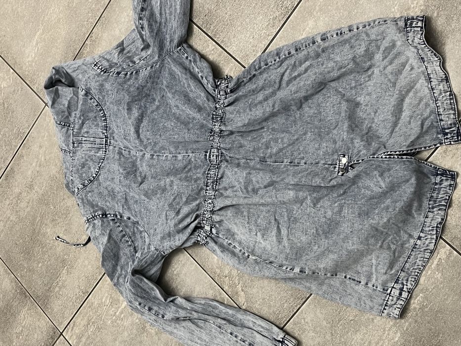 Cienka parka mohito xs s m jeansowa