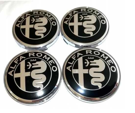 Alfa Romeo dekiel dekielki kołpaczki na alufelgi 55/60mm