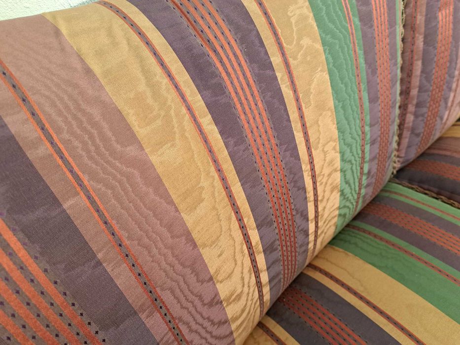 Sofa kanapa fotele wypoczynek Ludwik Filip francuski jedwab XIX