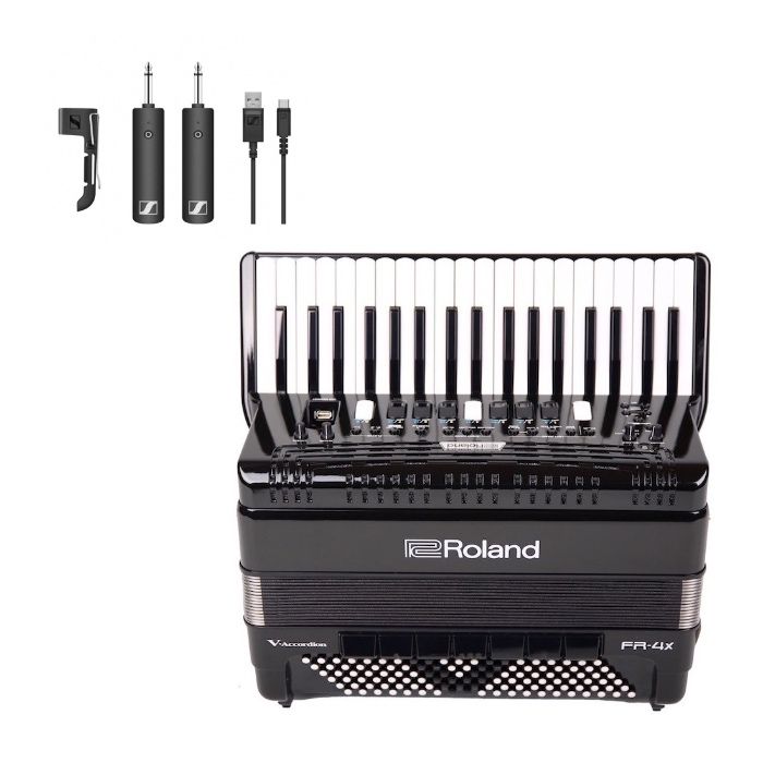 Roland akordeon FR4X + SENNHEISER XSW-D - FR-4X