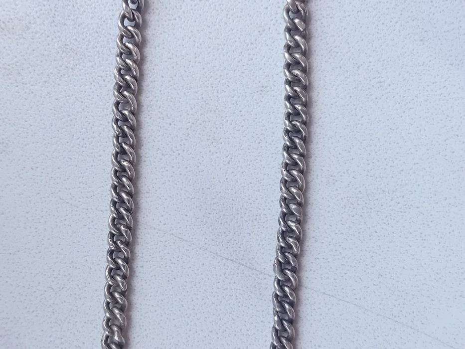 СЕРЕБРО!!! Цепочка карманных часов винтаж 84 (875) проба длина 33см