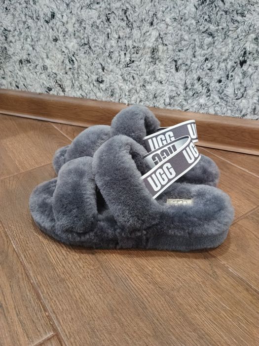 Плюшевые тапочки на резинке (UGG Оригинал)