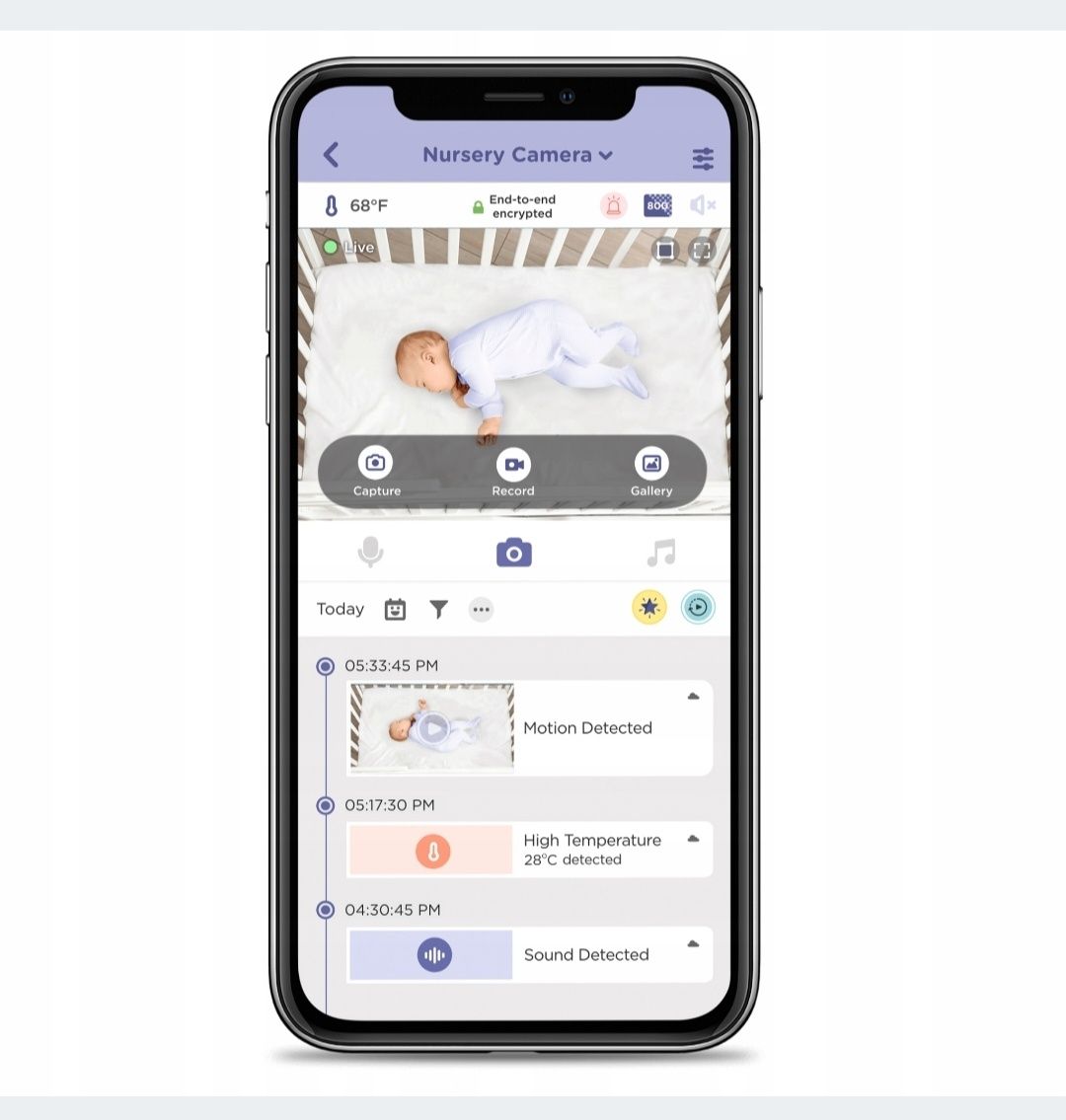 Elektroniczna niania Hubble Connected Nursery Pal SkyView