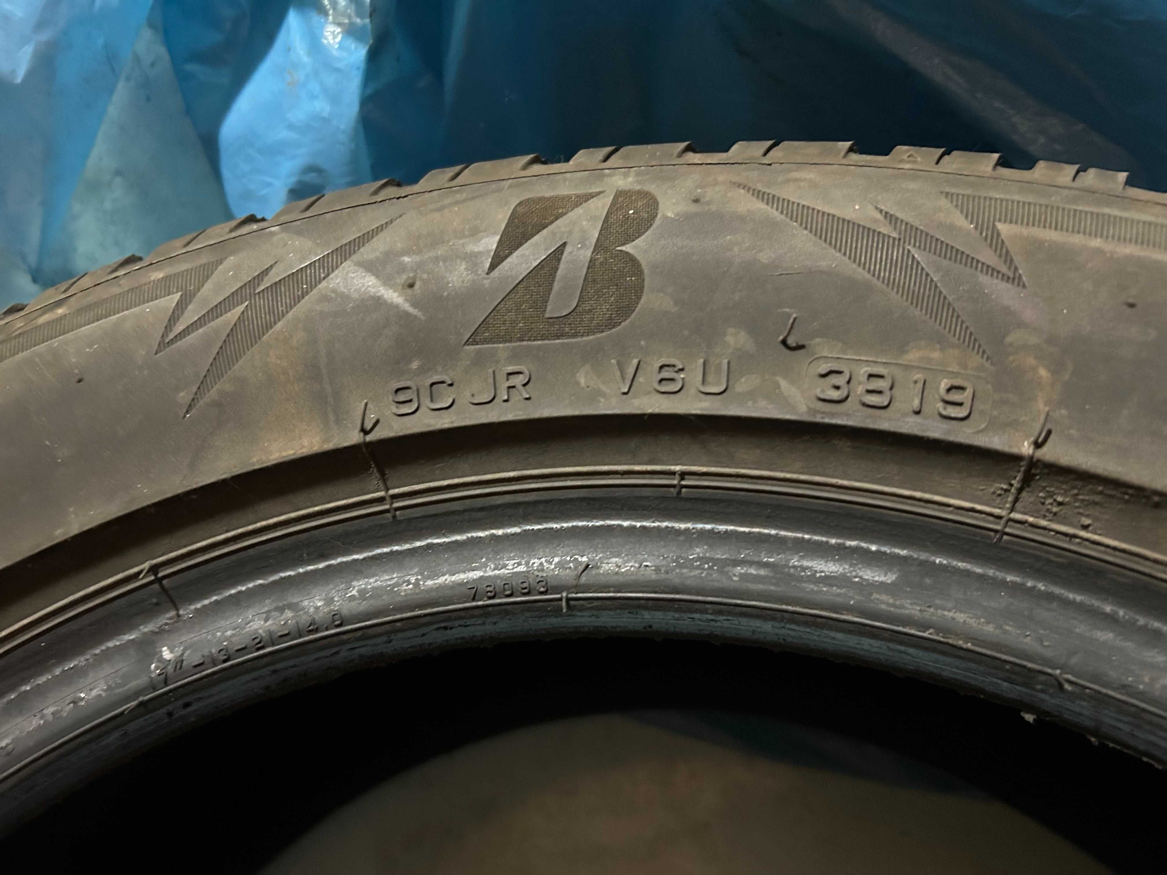 Bridgestone Blizzak 225/50 R17 98H ZIMOWE 4 szt. przód+tył