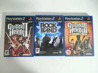 2 Guitar Hero II e III PlayStation 2
