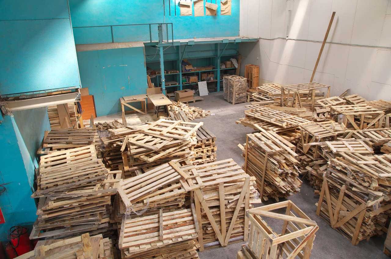 Skup uszkodzonych palet z odbiorem, jednorazowe, przemysłowe, euro