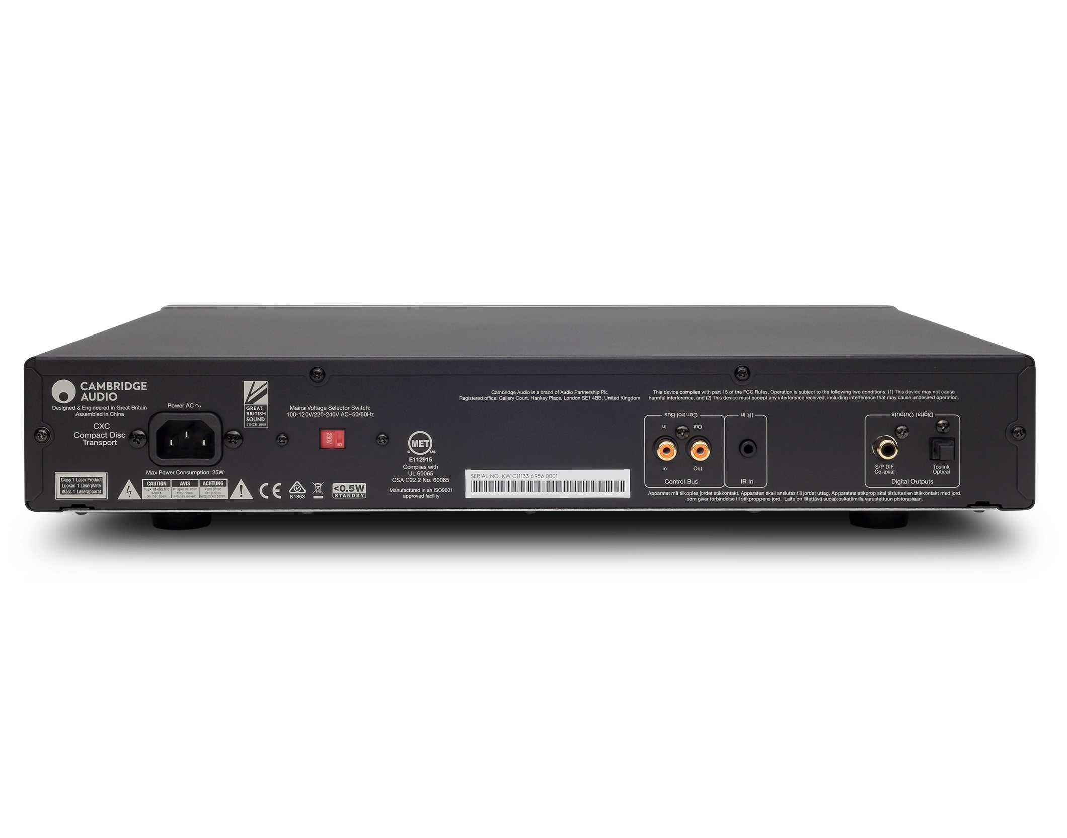 Cambridge Audio CXC Odtwarzacz CD Transport Atmosfera Dźwięku RATY 0%