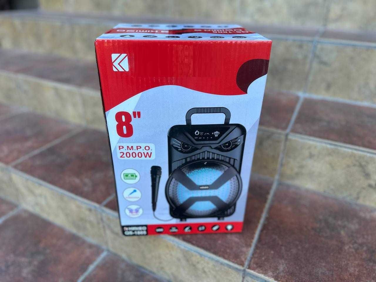 ‼️ Портативная колонка Bluetooth. Аккумуляторная с микрофоном +пульт‼️