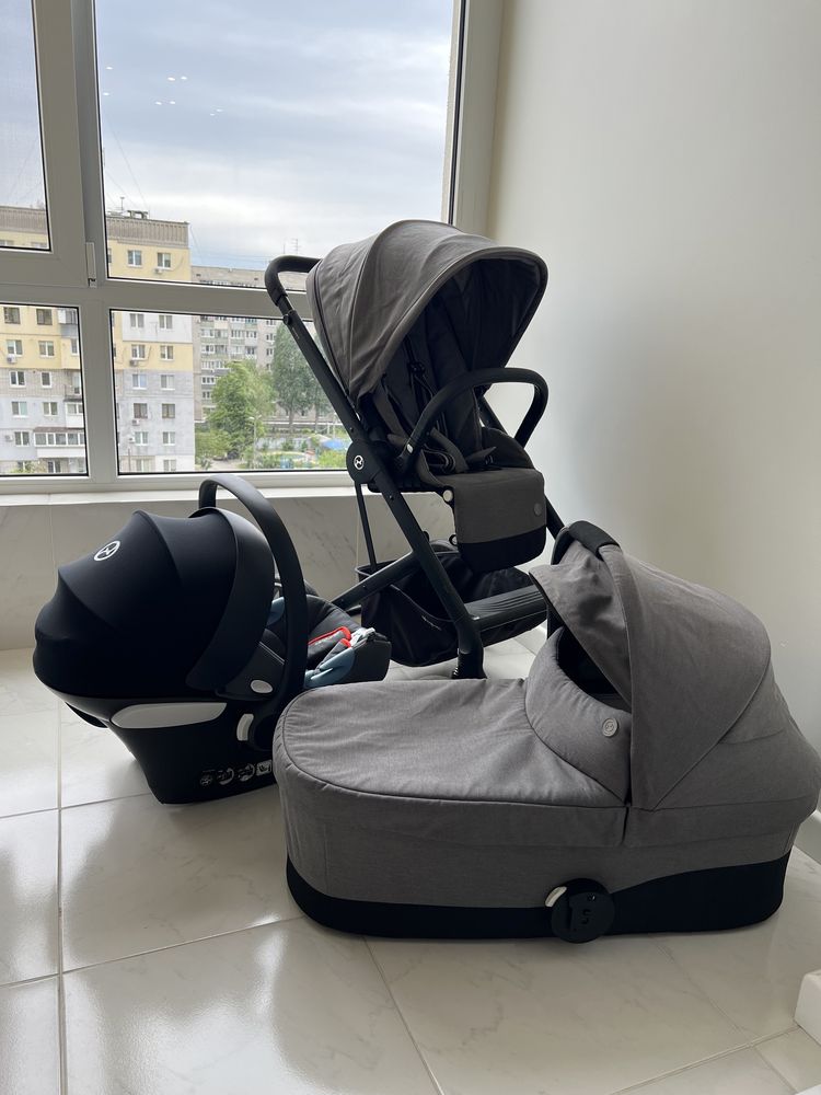 Коляска 3 в 1 cybex balios s lux только Днепр