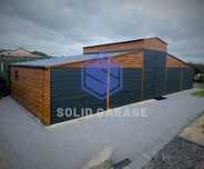 Garaż blaszany 15x6m hala na maszyny rolnicze każdy wymiar (12x6 13x8)