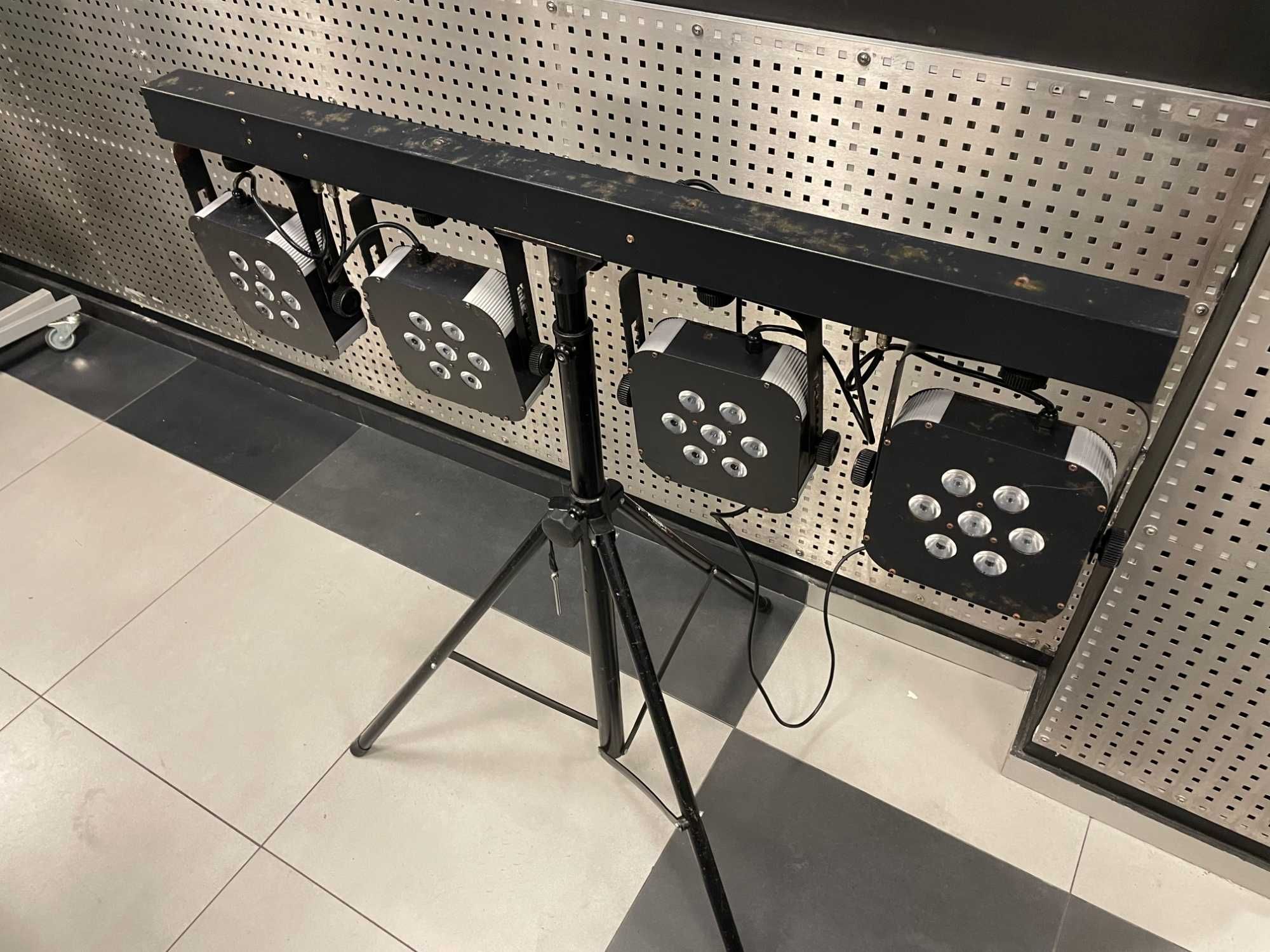 Zestaw oświetleniowy Stairville Stage TRI LED Bundle Complete + statyw