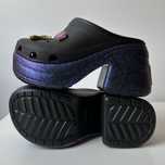 Pantofle chodaki na platformie CROCS SNOW WHITE SIREN CLOG 38-39