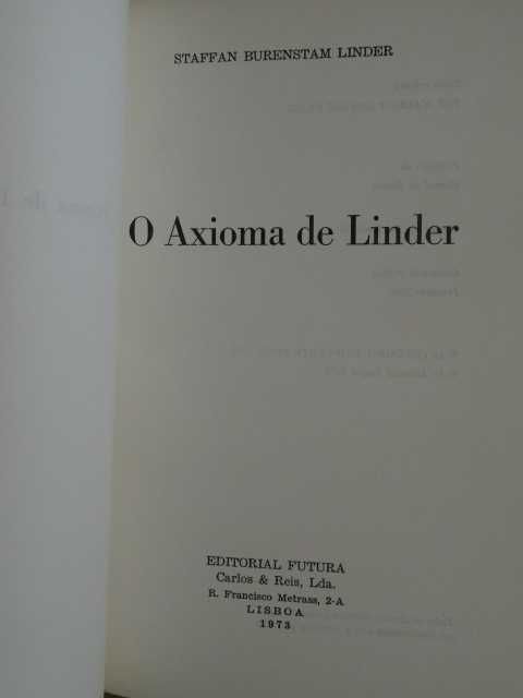 O Axioma de Linder de Staffan Burenstam Linder