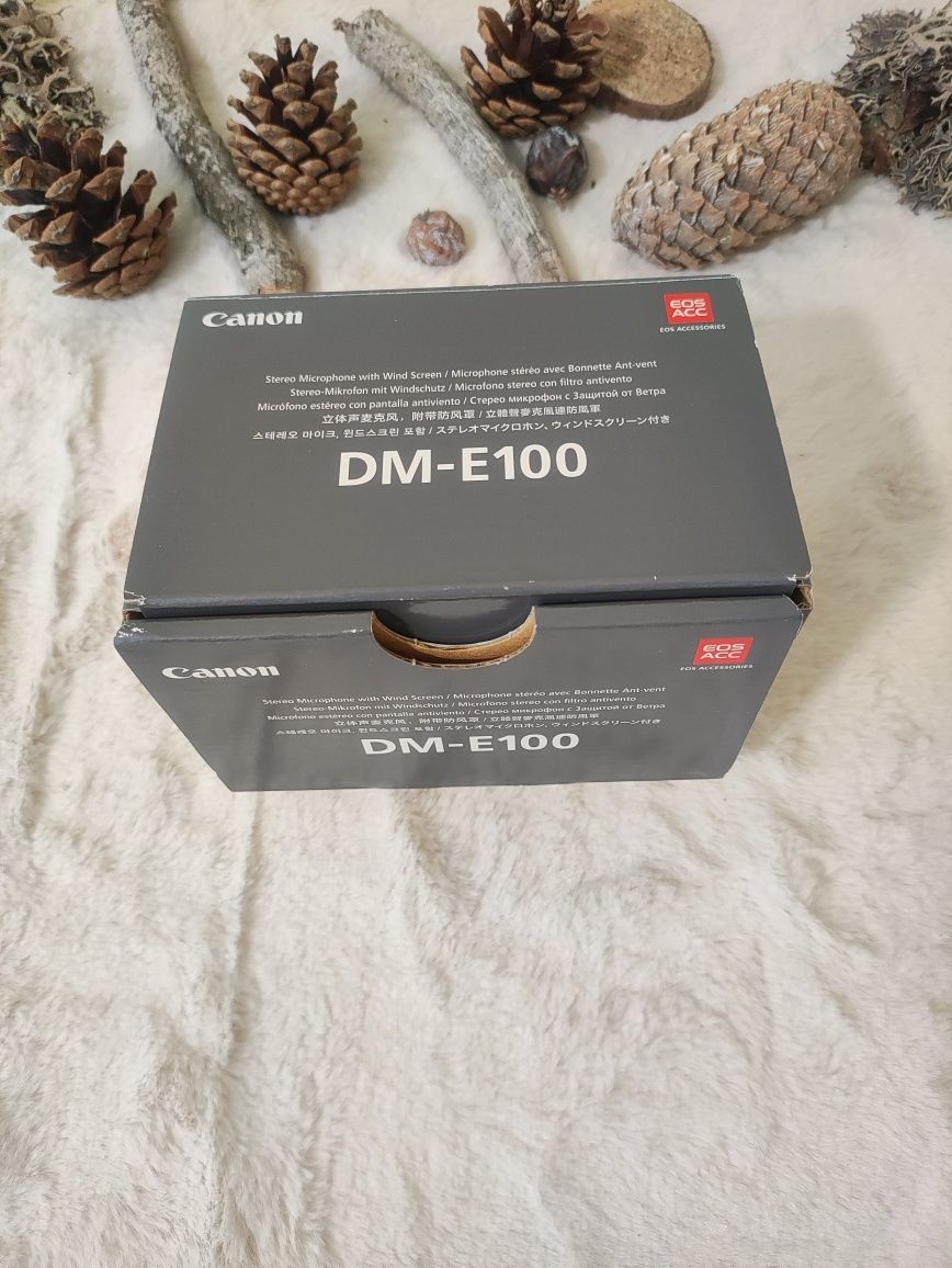 Microfone Canon DM-E100
