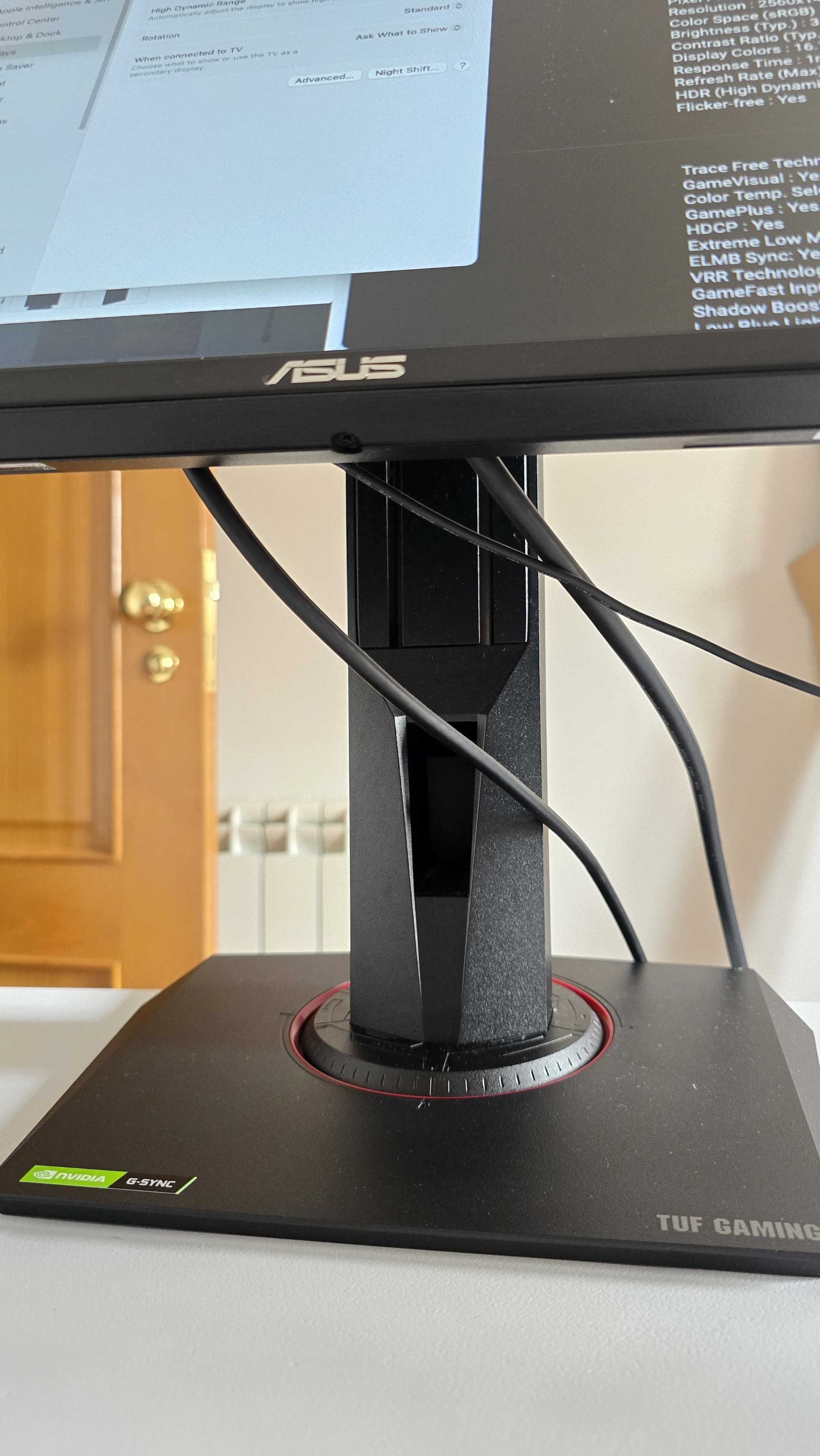 Monitor Asus TUF Gaming 27" IPS 1440p 144Hz VG27AQ 2560x1440 G-Sync
