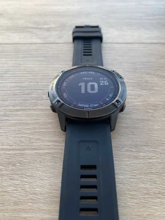 Garmin Fenix 6X Pro | GPS, карти, NFC | Майже як новий | Гарантія