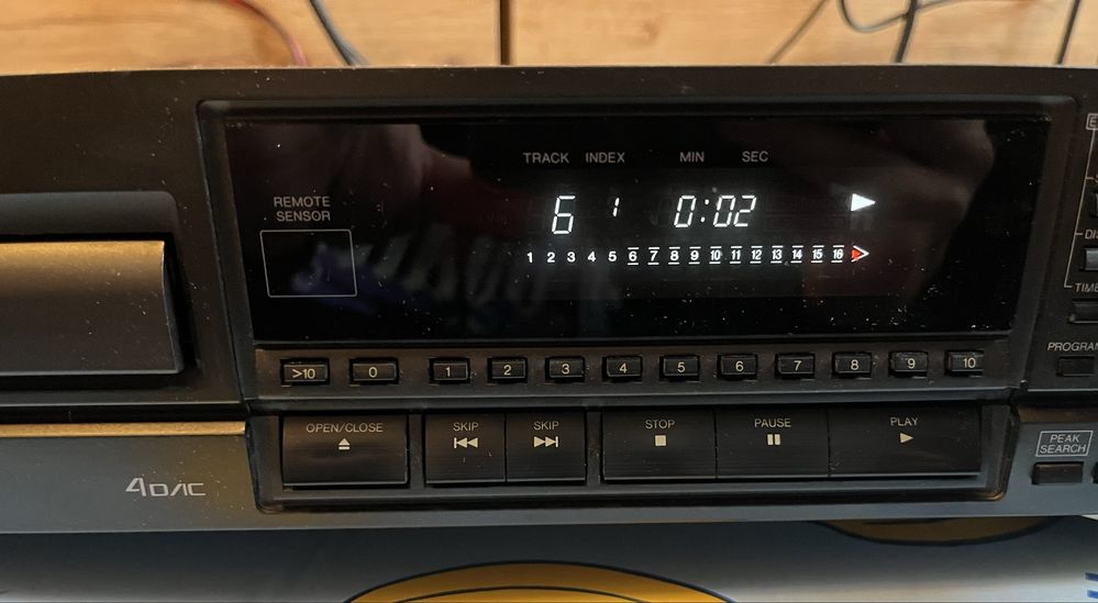 Technics CD SL-PG520A