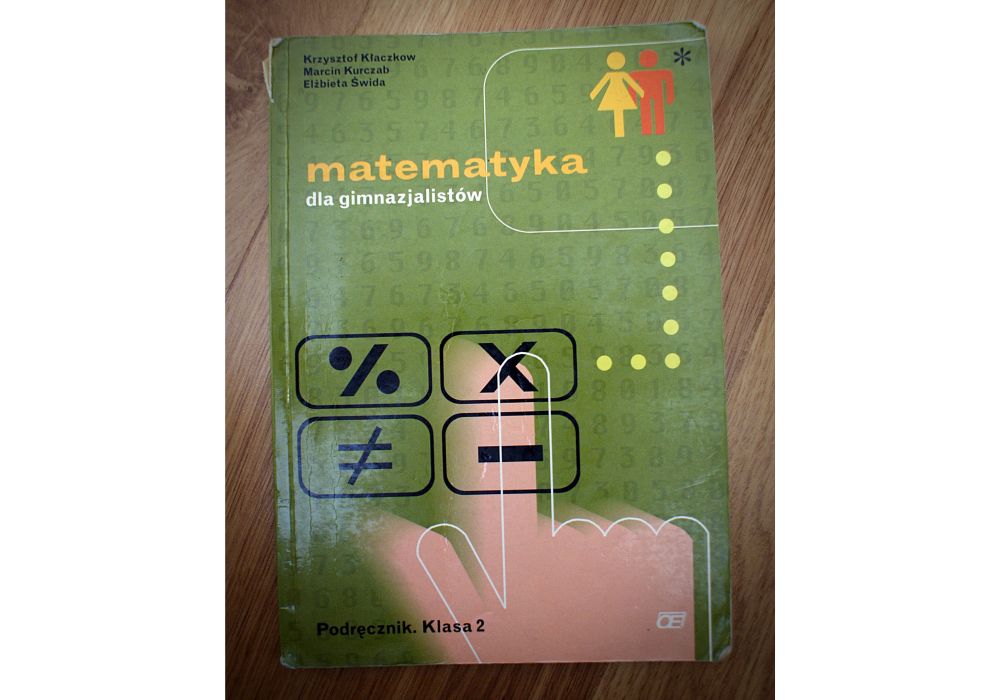 Matematyka dla gimnazjalistów – Podręcznik - Klasa 2 Pazdro