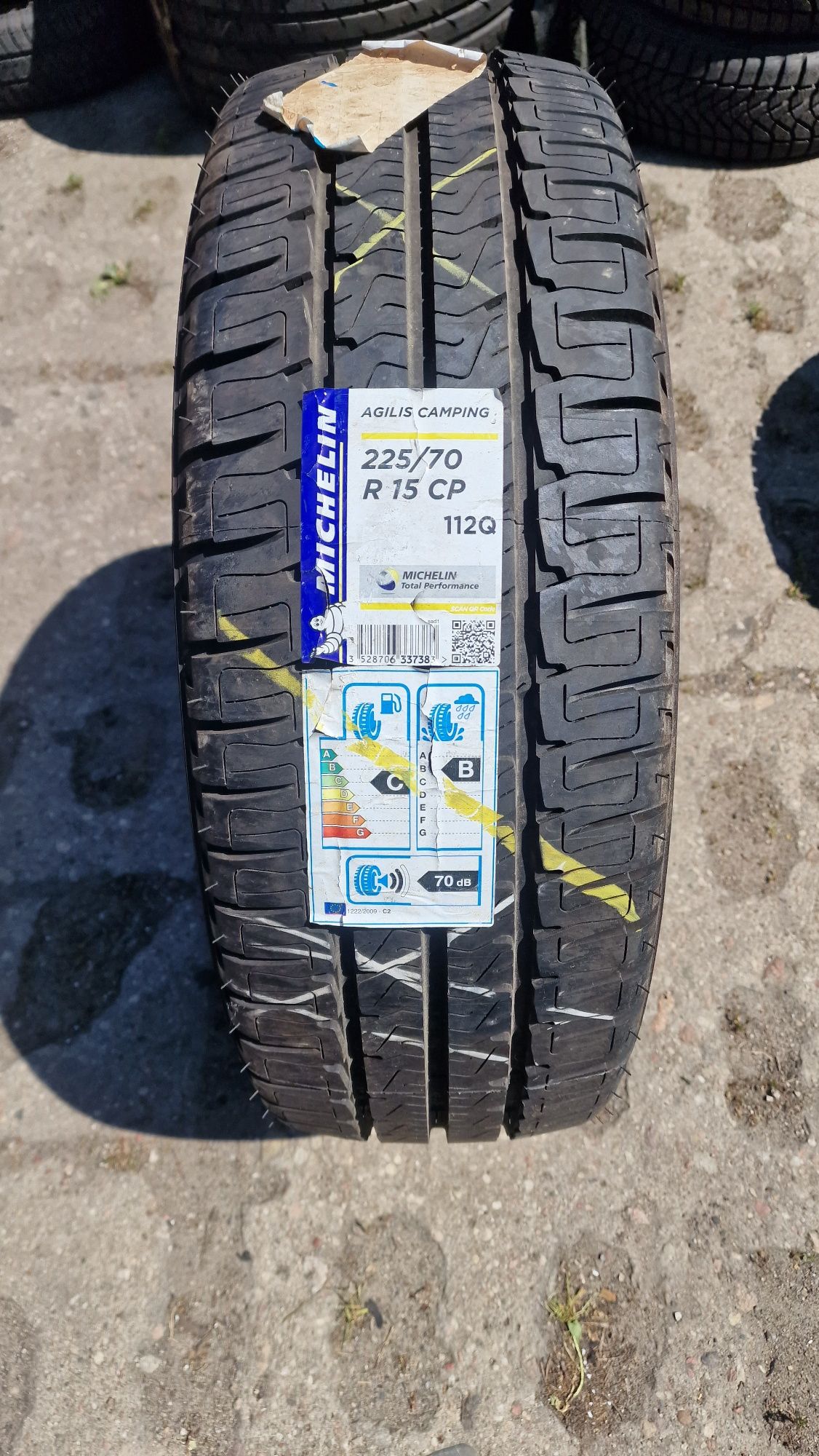 225/70r15c Michelin Agilis Camping