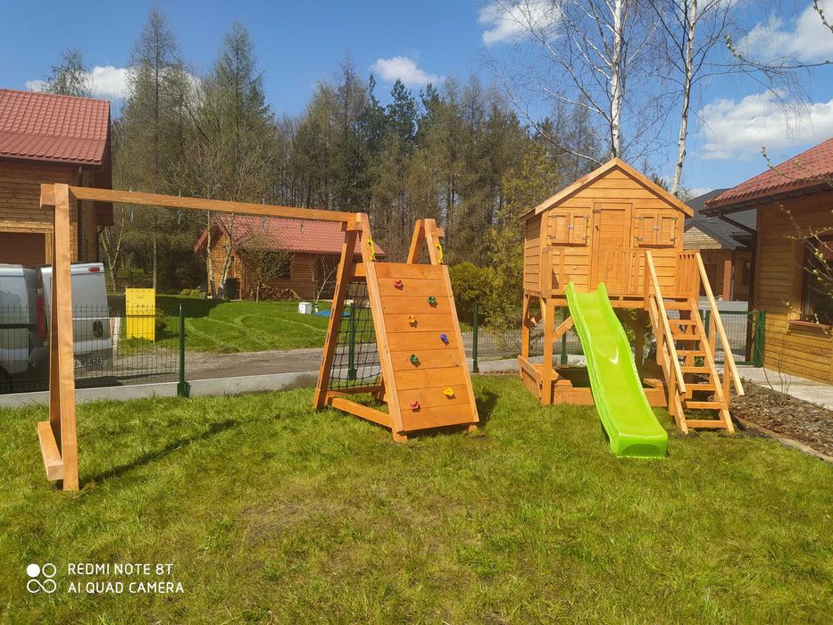 Prywatny Plac Zabaw Domek Drewniany Dla Dzieci Producent