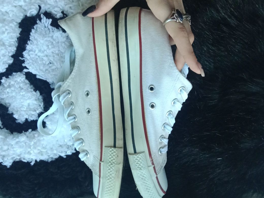 Converse білі кеди конверси
