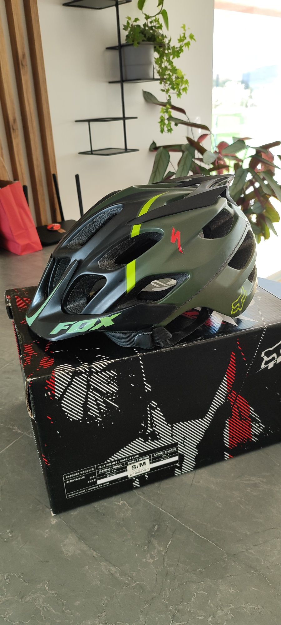 Kask rowerowy Fox Flux MTB enduro S/M