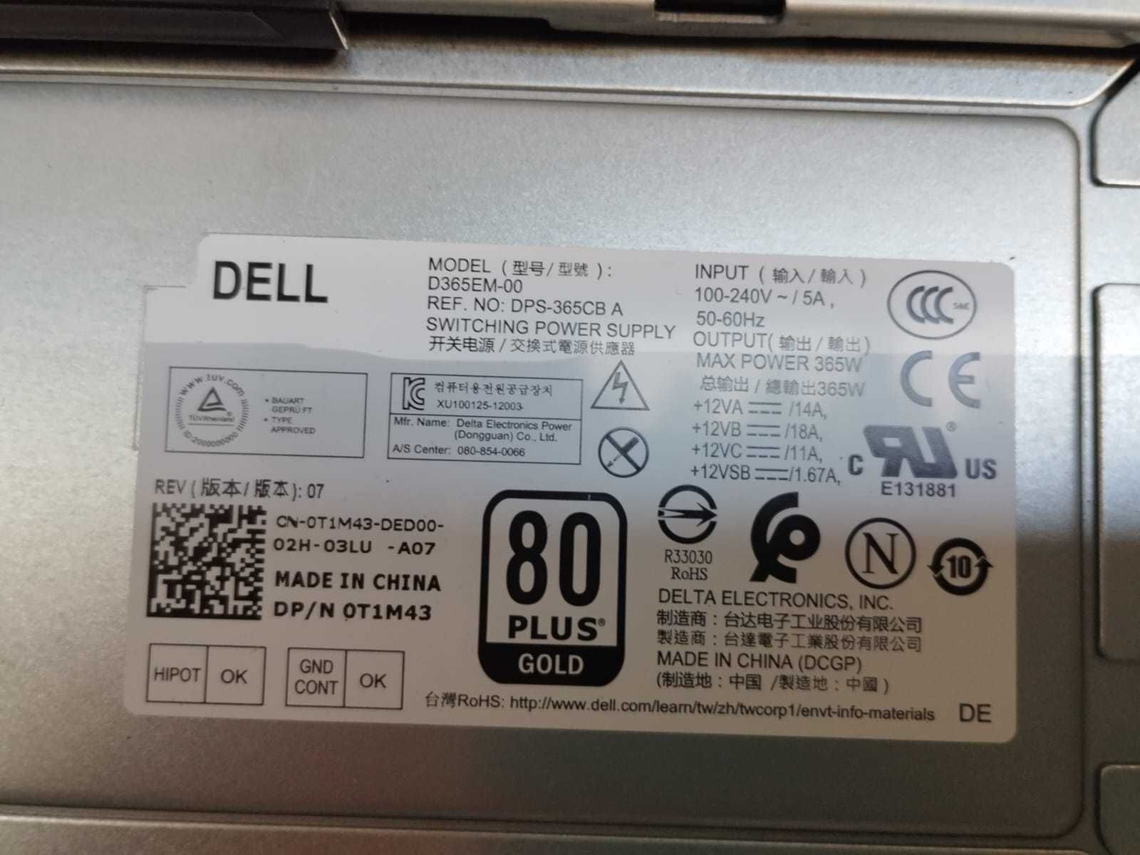 serwer dell  emc power edge T140 4TB HDD