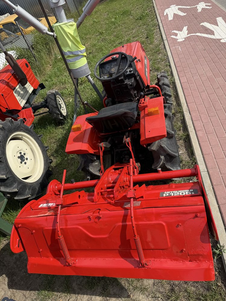 Traktorek japoński mitsubishi mtx15 4x4 glebogryzarka iseki yanmar