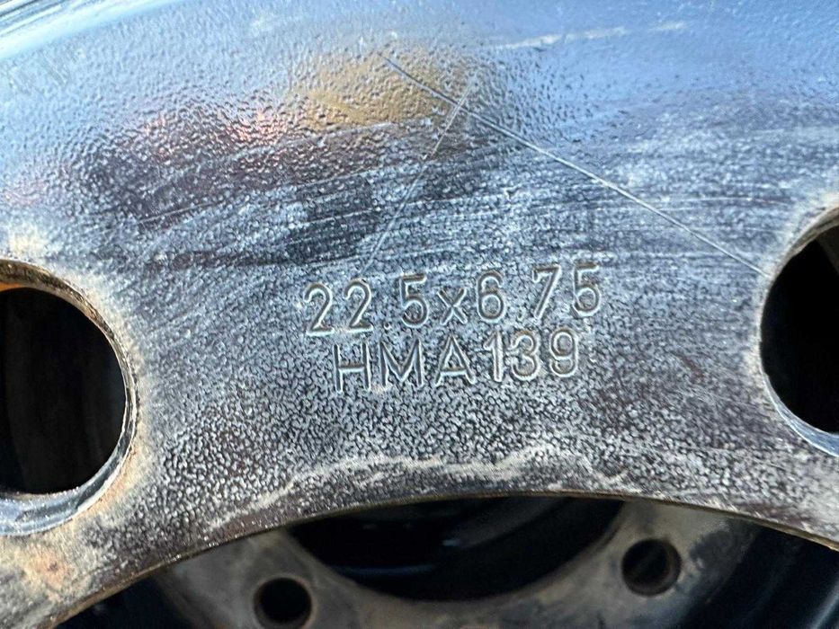 9R 22.5 Bridgestone 9R-22.5 Koła Felgi Opony Mercedes 22.5x6.75 8 Śrub