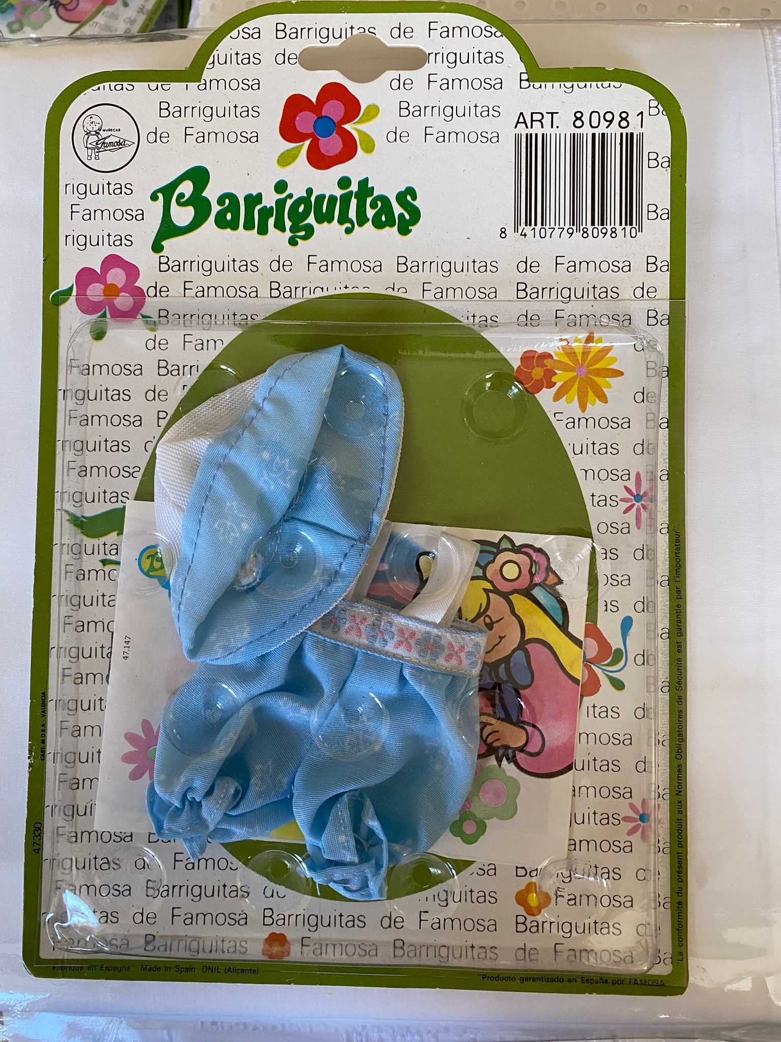 Vestidos de Boneca Barriguitas (Famosa)