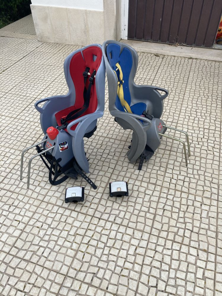 Cadeiras Hamax de crianças para bicicleta/BTT