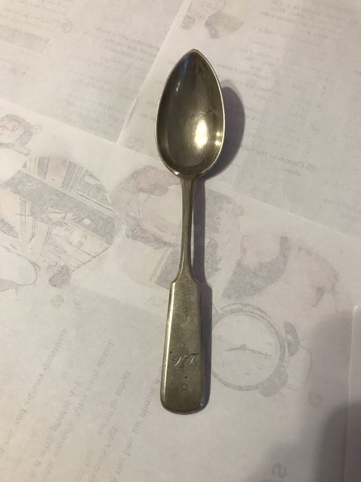 Срібна ложка 84 проба