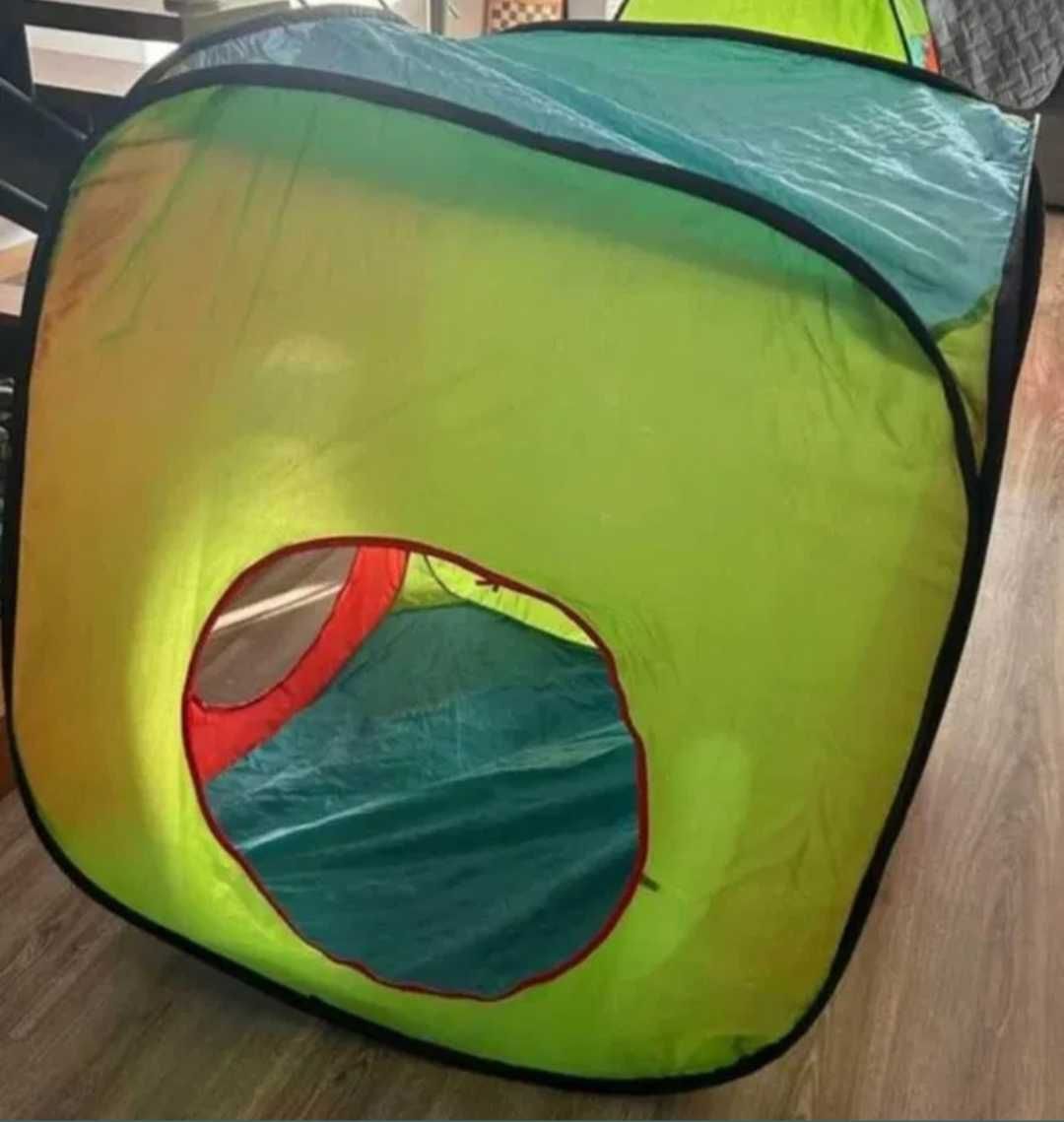 Tendas túnel e saco de bolas