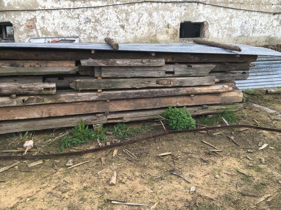 Krokwie drzewo z rozbiorki