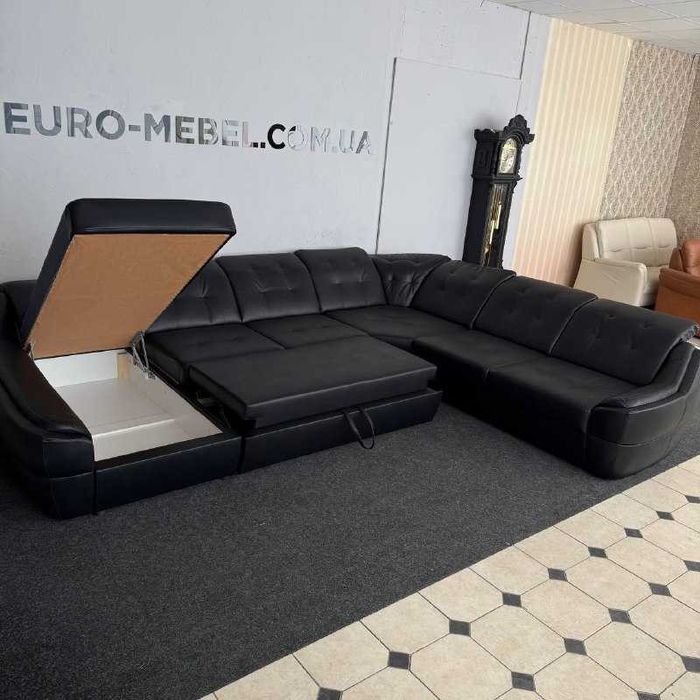 Новий п-подібний розкладний диван XXXL еко кожа диван