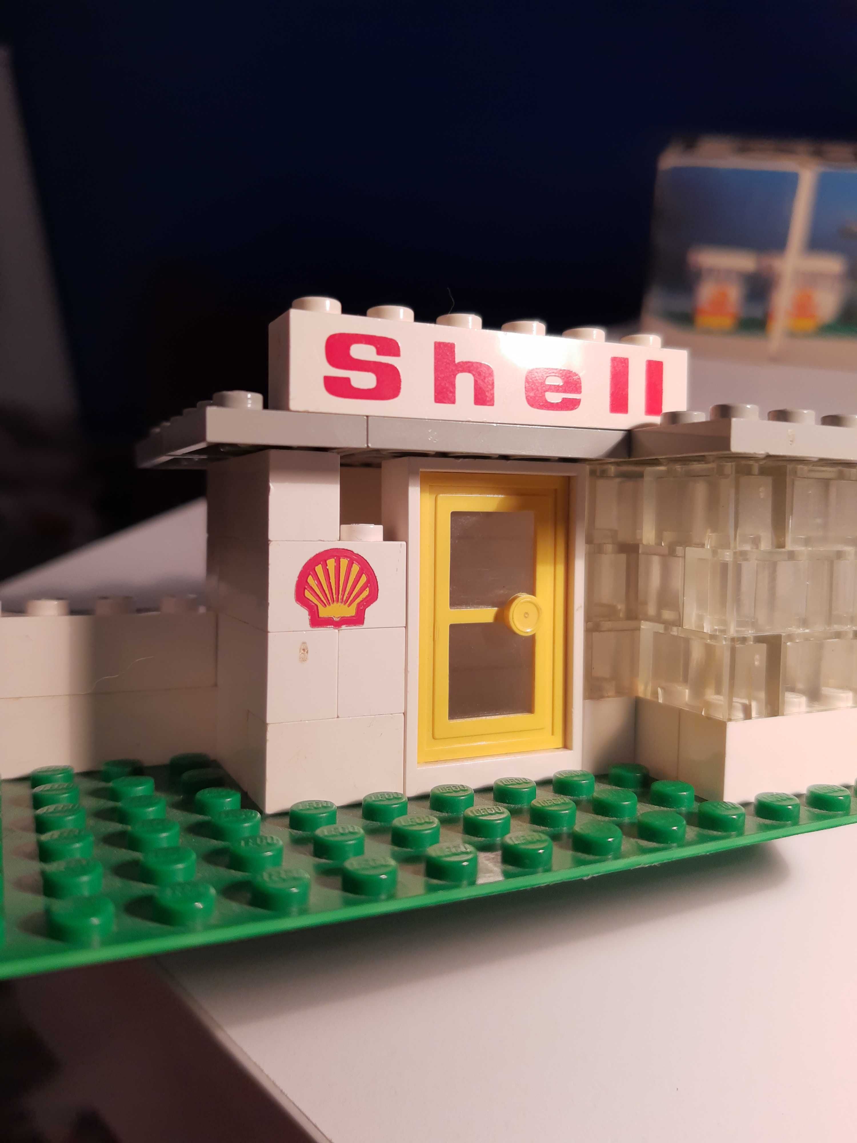 Klocki Lego kolekcjonerskie stacja benzynowa Shell 690 z 1974 roku