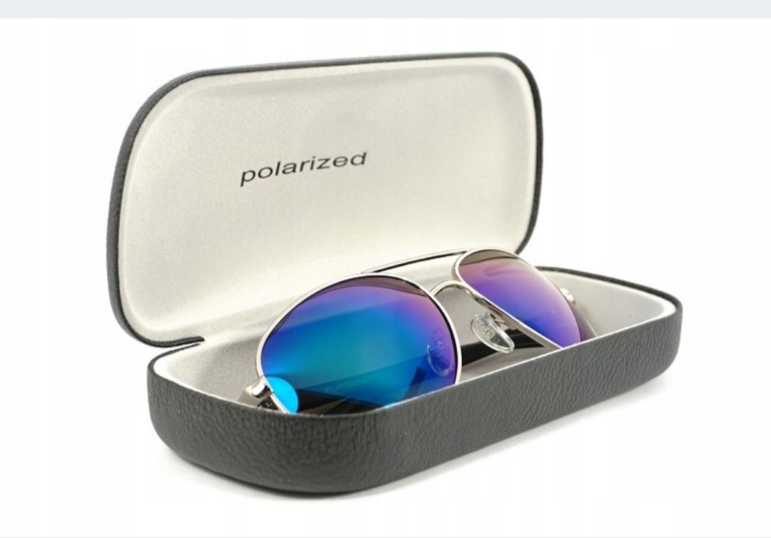 Okulary Polaryzacyjne Przeciwsłoneczne Filtr UV  + ETUI