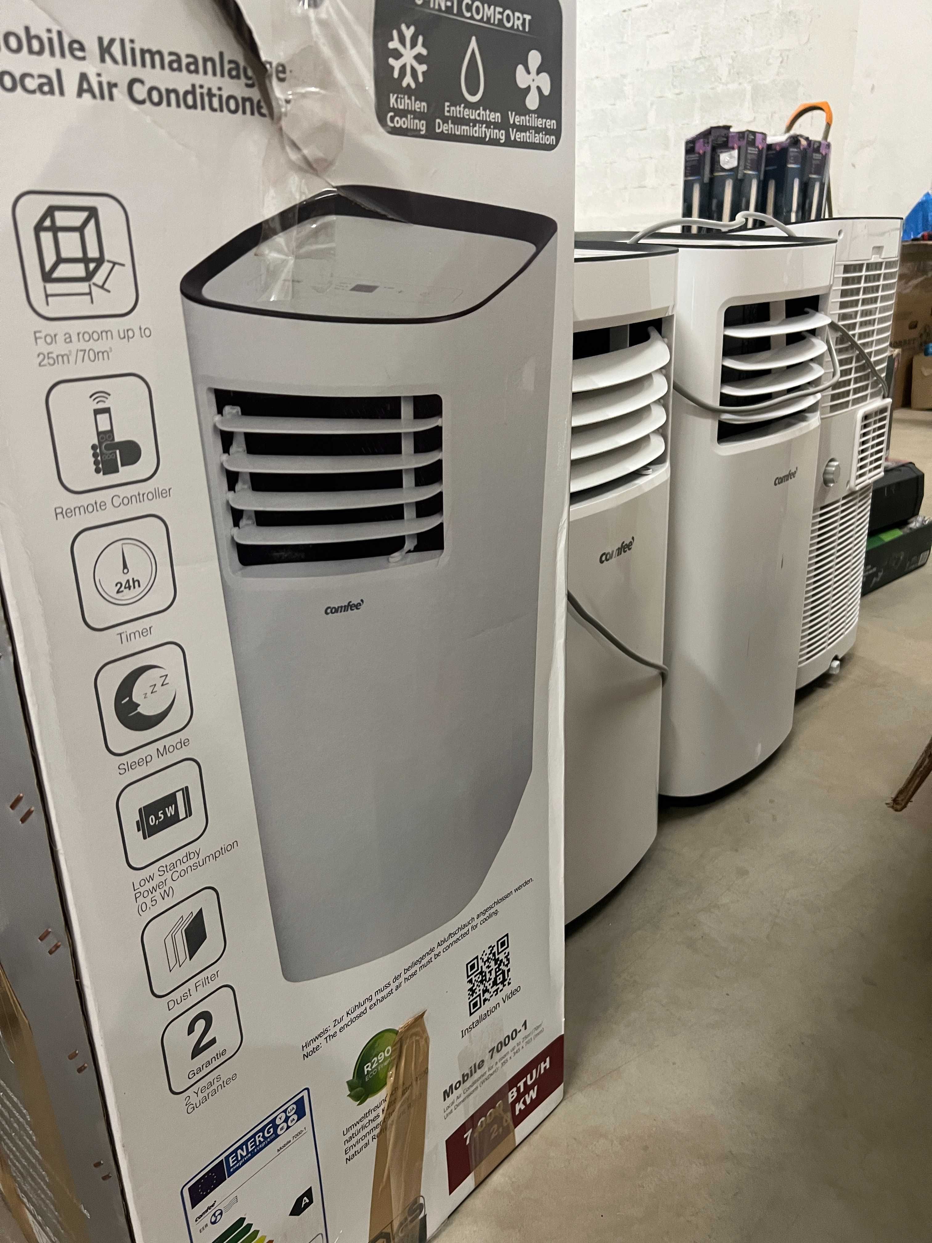 Мобільний кондиціонер Comfee Smart Cool 7000-1 для приміщень до 25 м