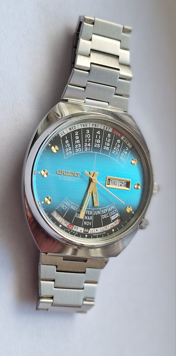 Zegarek Orient Cesarski Patelnia niebieski