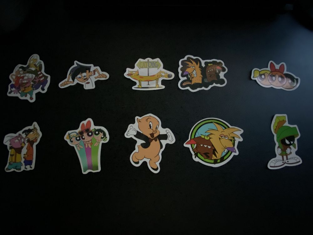 20 Stickers - Cartoon Network + Looney Tunes - Portes Grátis!