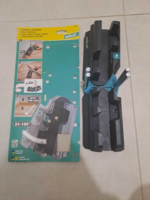 Wolfcraft skrzynka uciosowa regulowana 100mm
