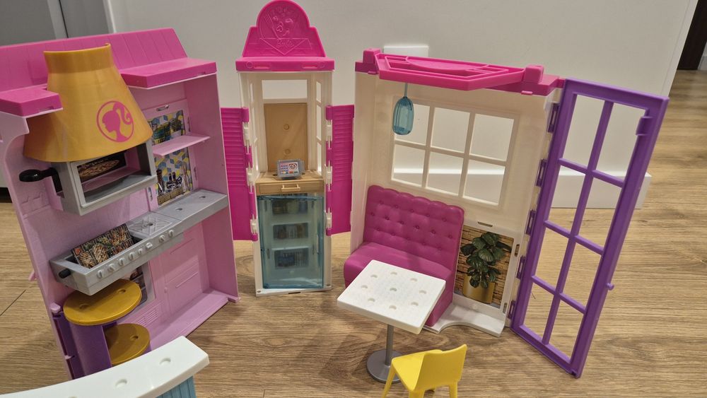 Barbie restauracja pizzeria domek