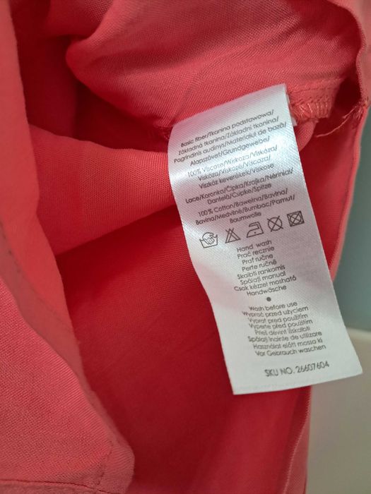 Koszula z długim rękawem dla dziewczynki 158cm