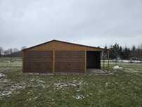 Garaz blaszak 6x6 plus 2m wiaty