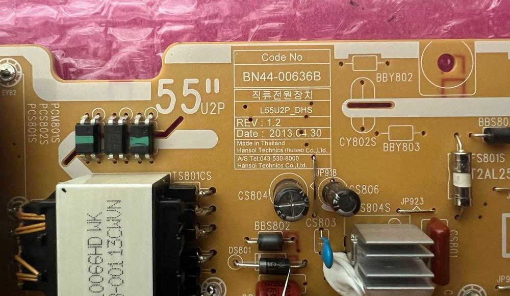 BN44-00636B (L55U2P_D) - плата живлення для телевізорів Samsung
