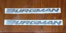 Letras para moto Burgman