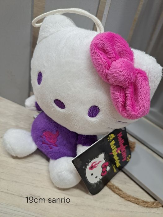 Fioletowa maskotka hello kitty nowa sanrio