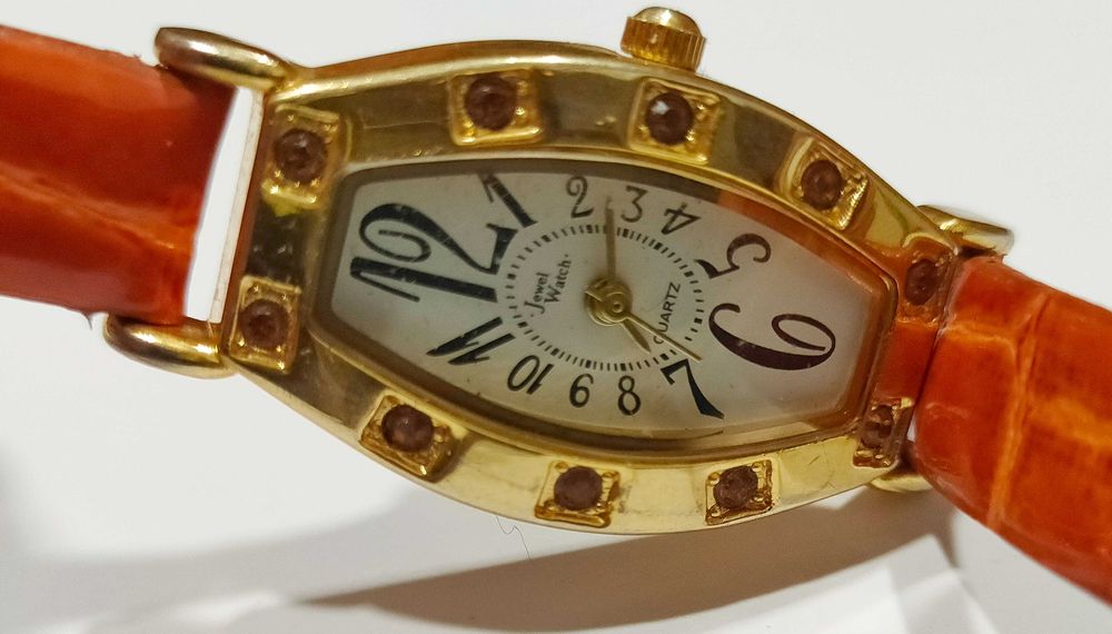 Jewel watch com cristais Swarovsky