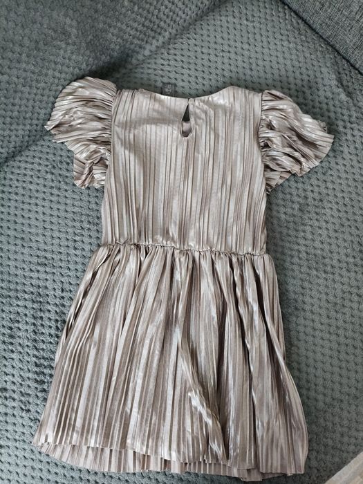 Złota sukienka, idealna na święta, sylwestra itp 134